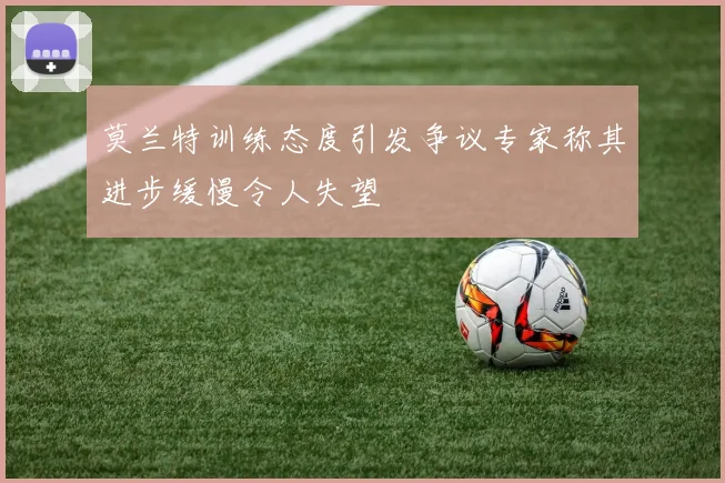 莫兰特训练态度引发争议专家称其进步缓慢令人失望